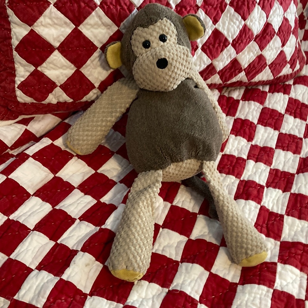 Used Scentsy Buddy Mollie Monkey Plush Stuffed Animal